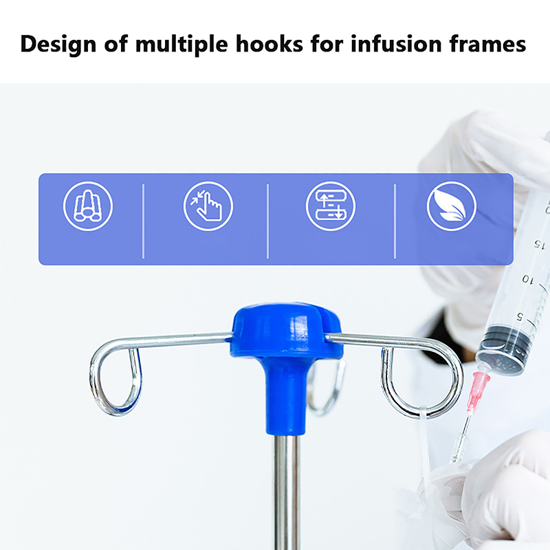 Iv Infusion Pole - Soporte de infusión con gancho, estante