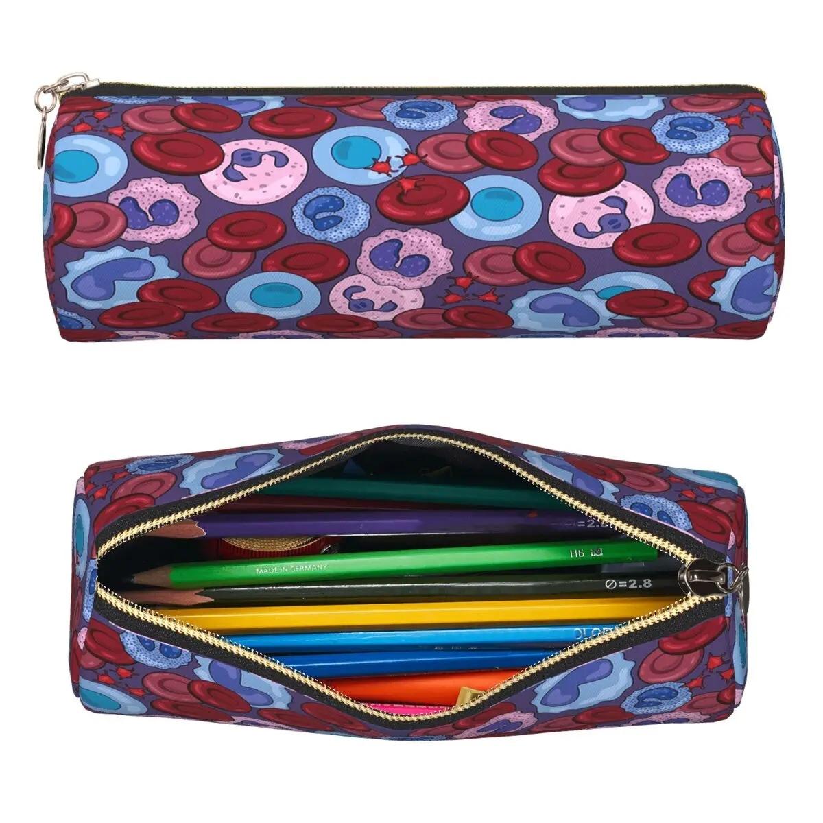 Medical Lab Officer - Estuche cilíndrico para lápices y bolígrafos