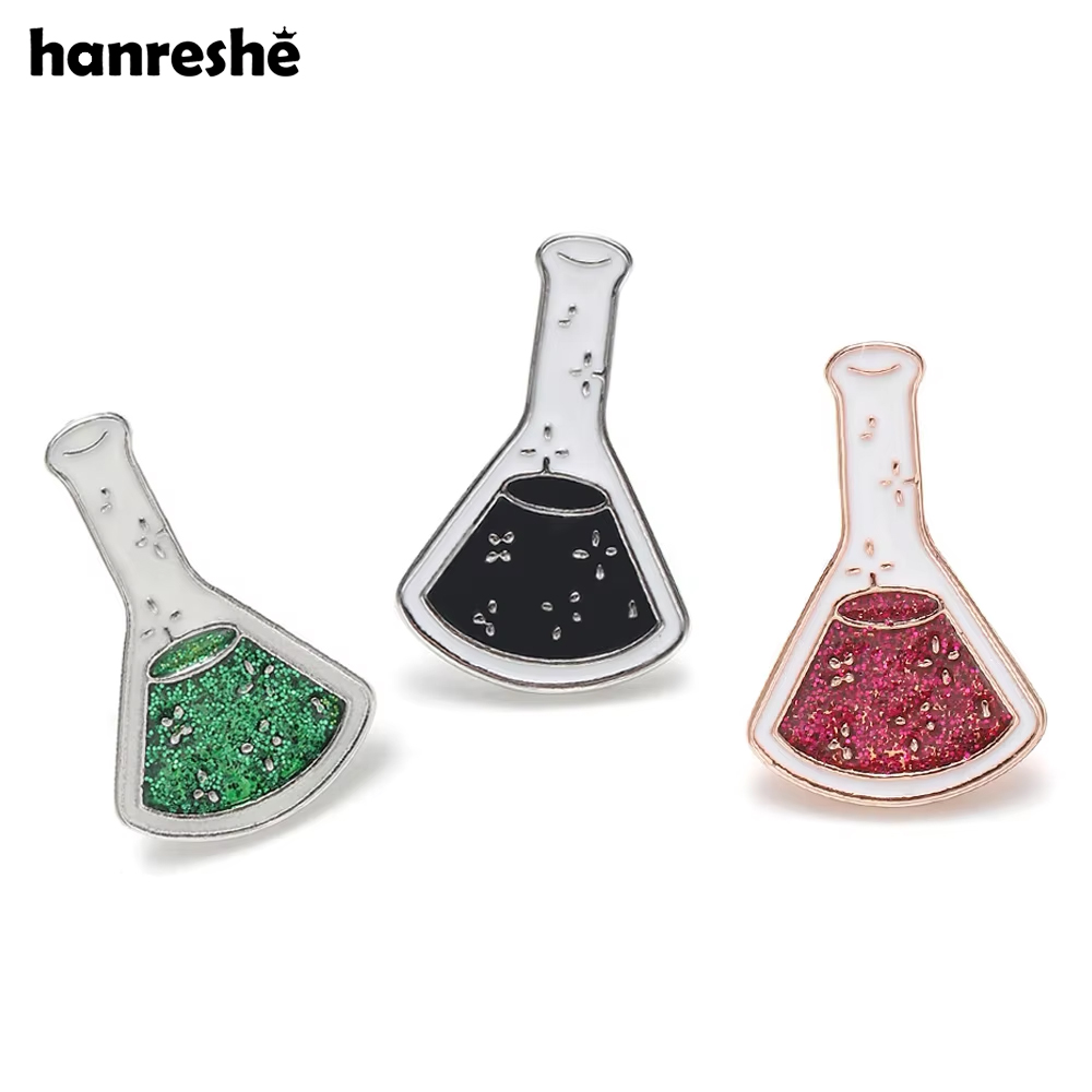 Medical Lab Gifts - Hanreshe-Juego de broches de vaso esmaltado