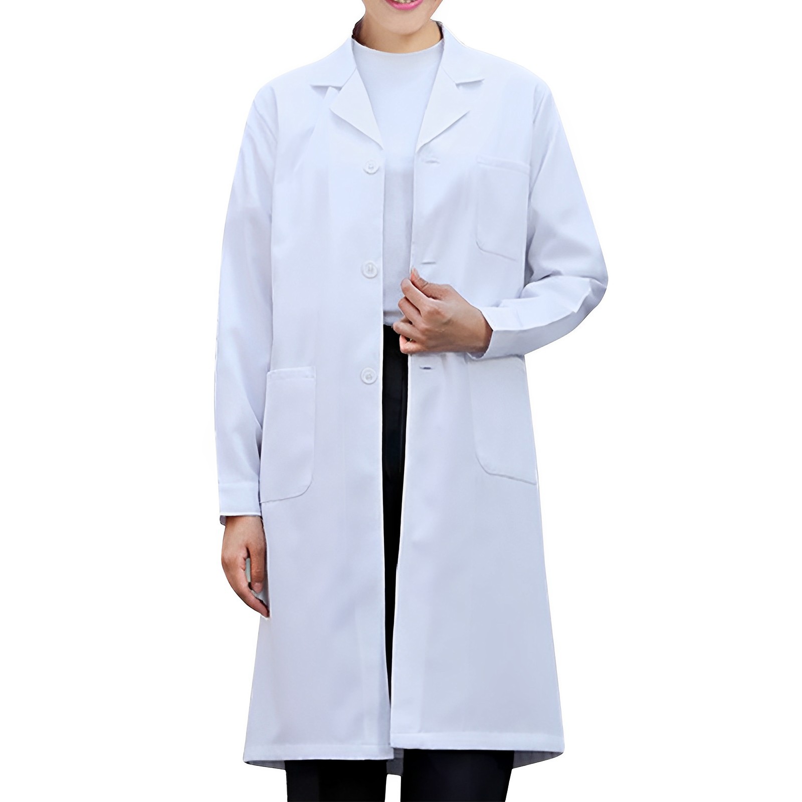 Medical Lab Work - Bata de laboratorio blanca para mujeres,
