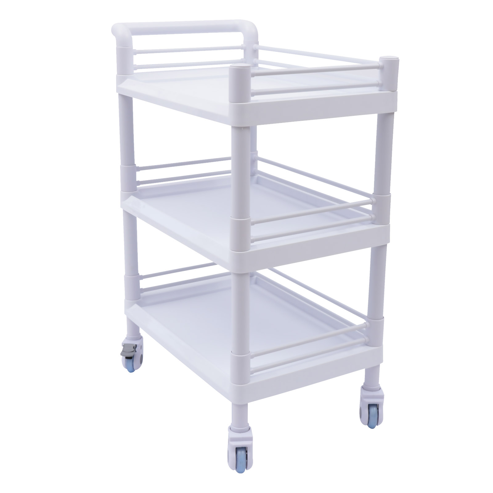 Medical Lab Officer - Carrito Rodante de 3 Niveles, Carrito