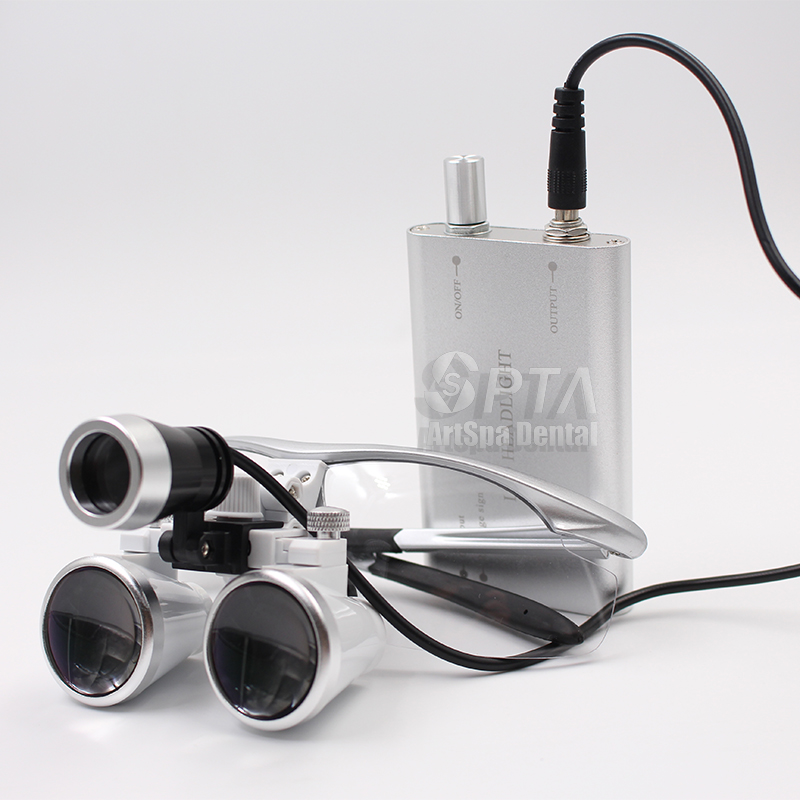 Led Medical Headlight - Lupa Quirúrgica Médica Binocular con Luz