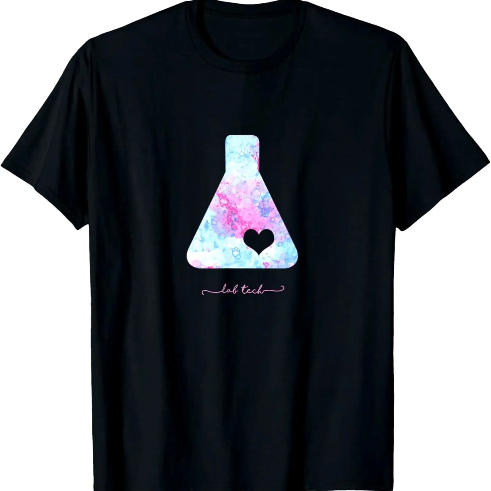 Medical Lab Gifts - Camiseta con estampado de vaso con