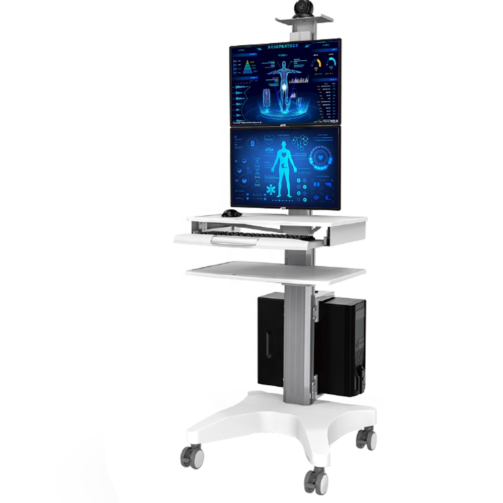 Medical Lab Officer - Carrito Médico Móvil Ajustable de Estilo