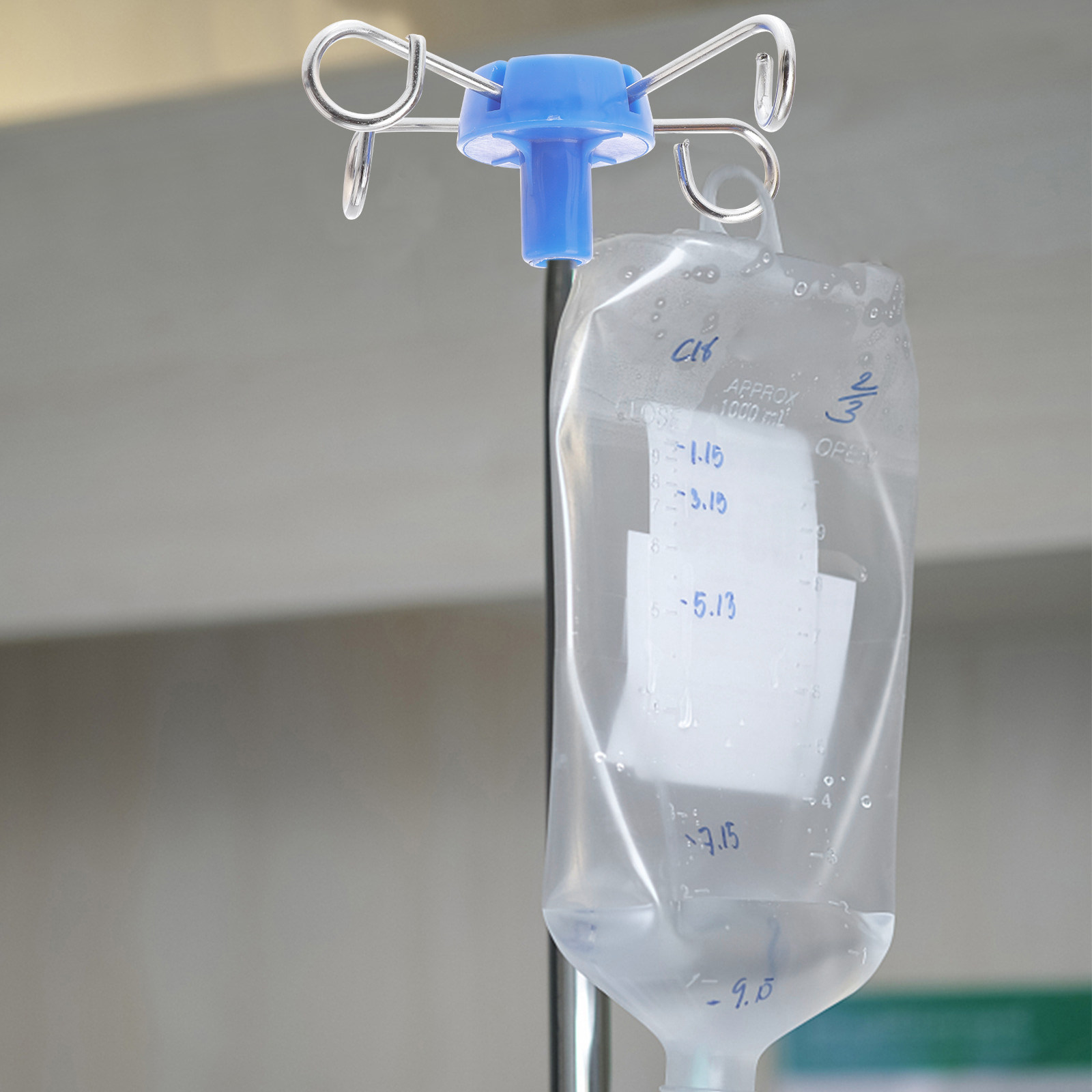 Juego de ganchos de acero inox - Iv Infusion Pole reseña y precio