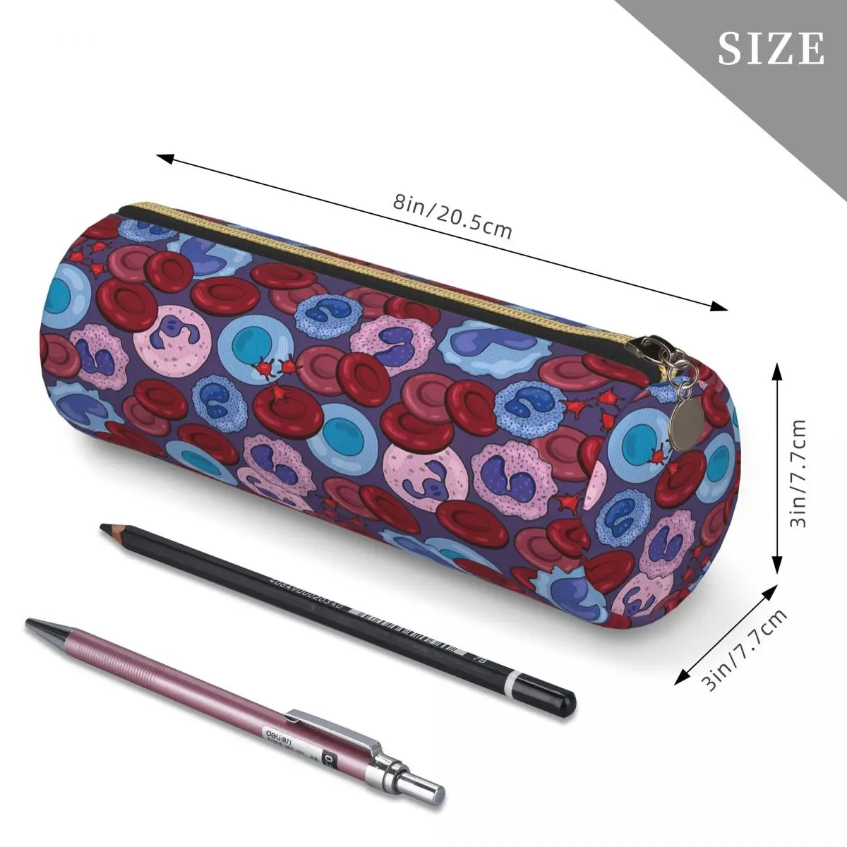 Estuche cilíndrico para lápice - Medical Lab Officer reseña y precio