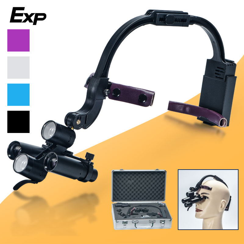 Lupa Dental 2,5X 3,5X, lupa qu - Led Medical Headlight reseña y precio