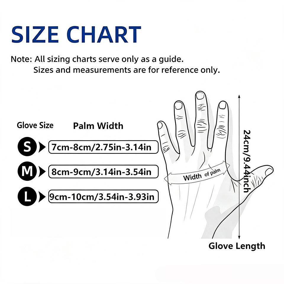 Guantes de nitrilo desechables - Disposable Gloves Nitrile reseña y precio