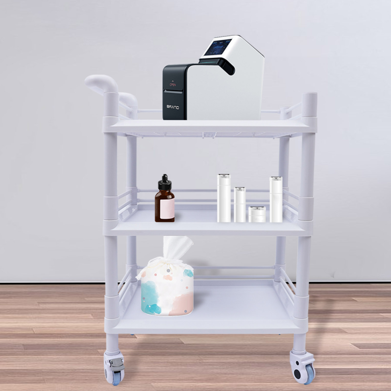 Carrito Rodante de 3 Niveles,  - Medical Lab Officer reseña y precio