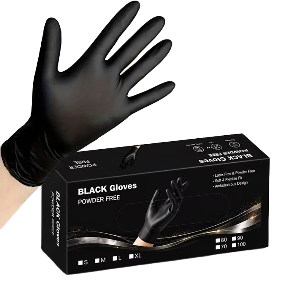 Caja de 100 Guantes de Nitrilo - Disposable Gloves Nitrile reseña y precio