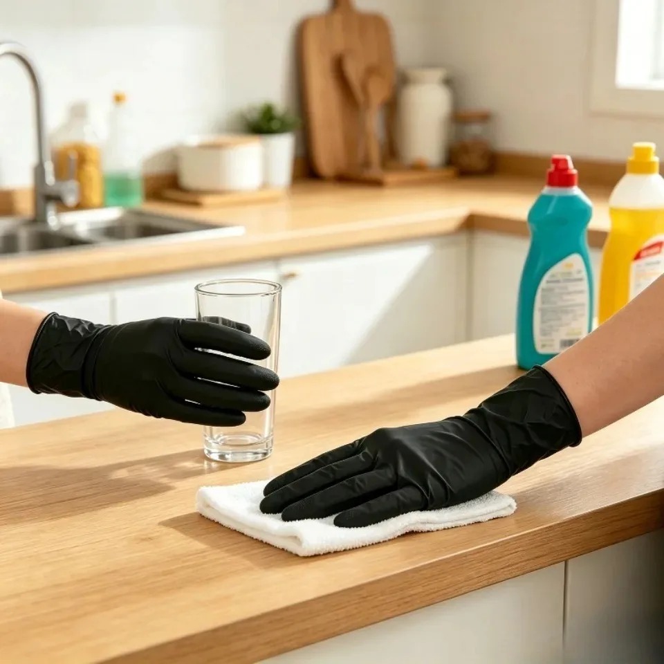 Caja de 100 Guantes de Nitrilo - Disposable Gloves Nitrile reseña y precio