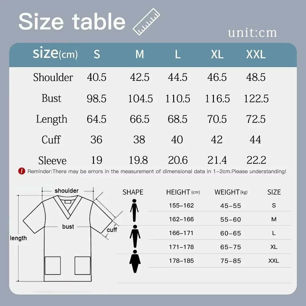 Women Short Sleeve V Neck Shir - Medical Lab Work reseña y precio