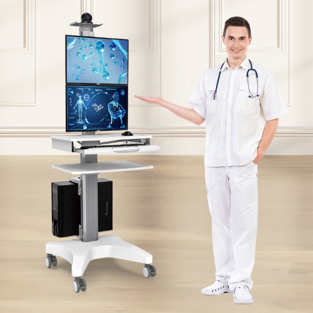 Carrito Médico Móvil Ajustable - Medical Lab Officer reseña y precio