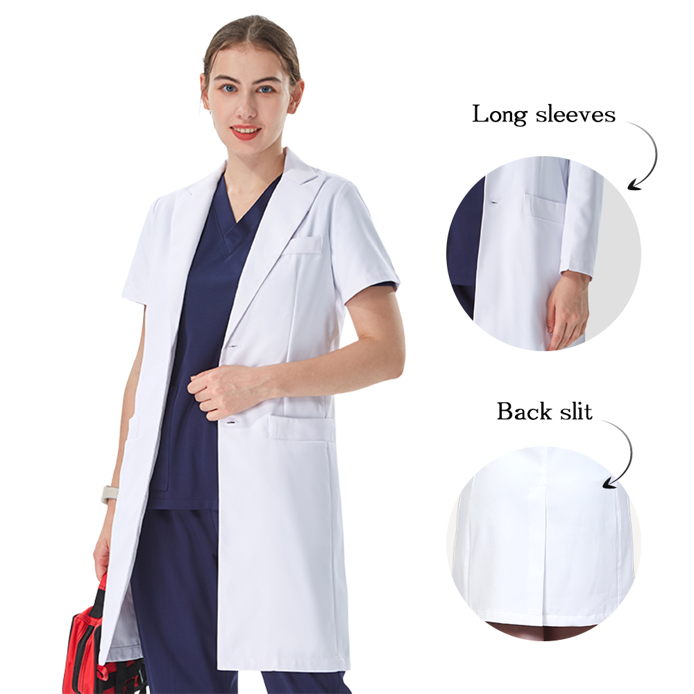 Bata de Laboratorio Blanca con - Medical Lab Work reseña y precio
