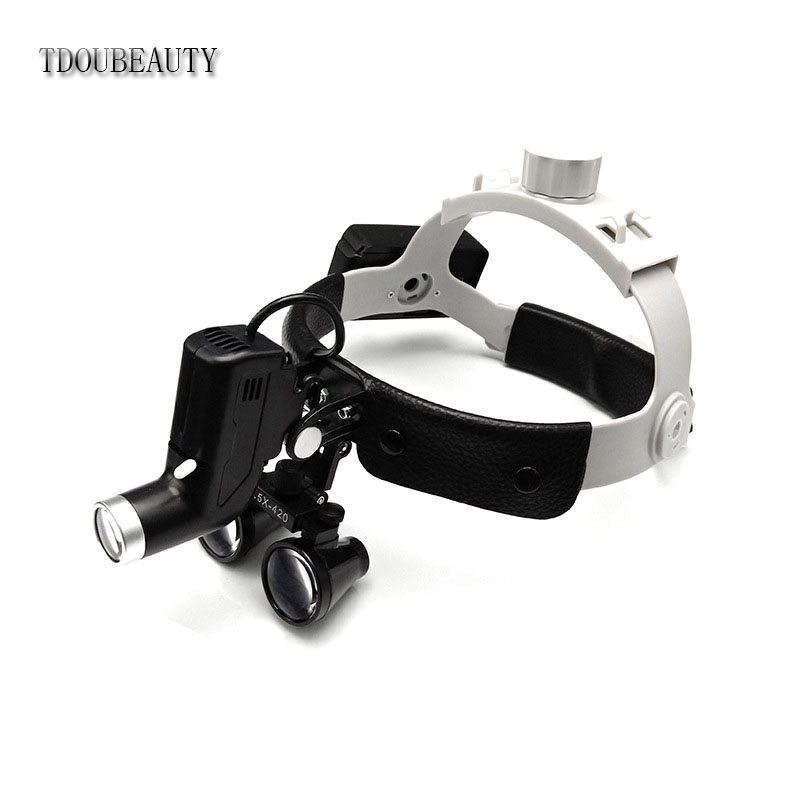 TDOUBEATUY 5W Lupa de faro méd - Led Medical Headlight reseña y precio
