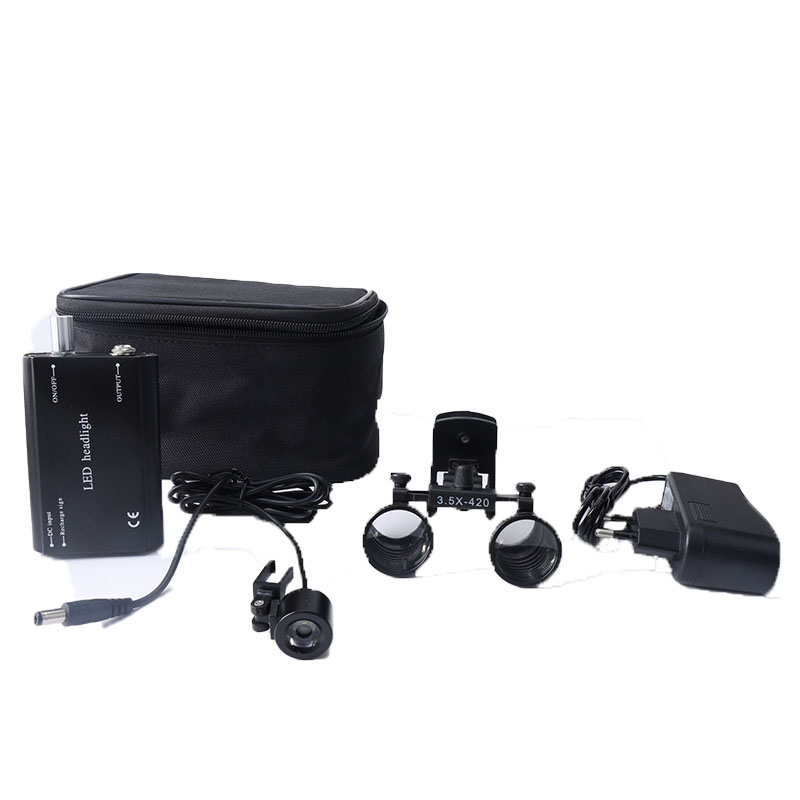 Lupas dentales con Clip, lupa  - Led Medical Headlight reseña y precio