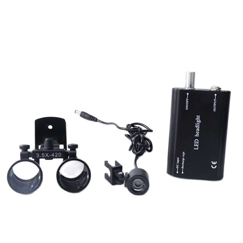 Lupas dentales con Clip, lupa  - Led Medical Headlight reseña y precio