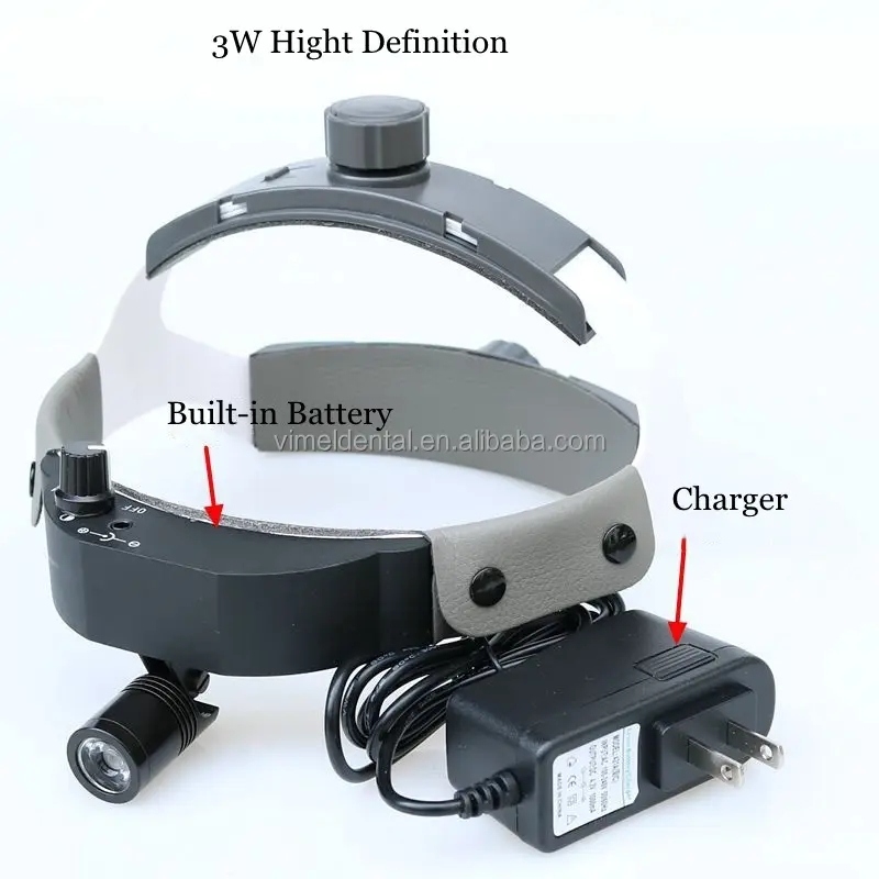 Lámpara de luz de cabeza LED D - Led Medical Headlight reseña y precio